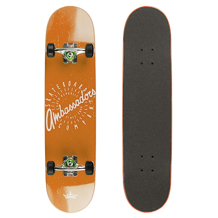 Skateboard Ambassadors Spin Orange 7.625 2018 - 1