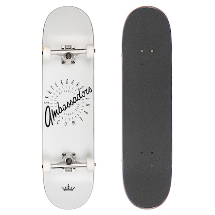 Skateboard Bushings Ambassadors Spin White 8.125 2019 - 1