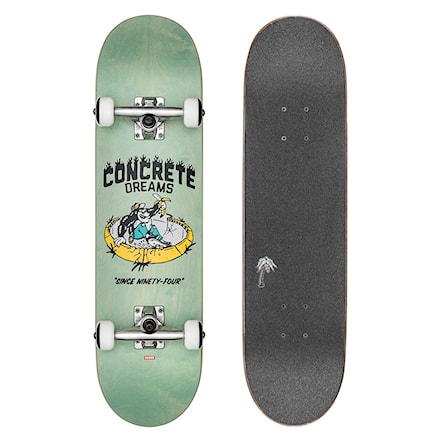 Skateboard Bushings Globe Concrete Dreams Mid breeze green 2018 - 1