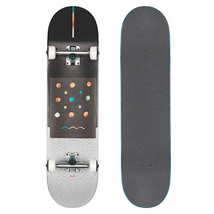 Skateboard Globe G1 Nine Dot Four black/white 2021 - 1