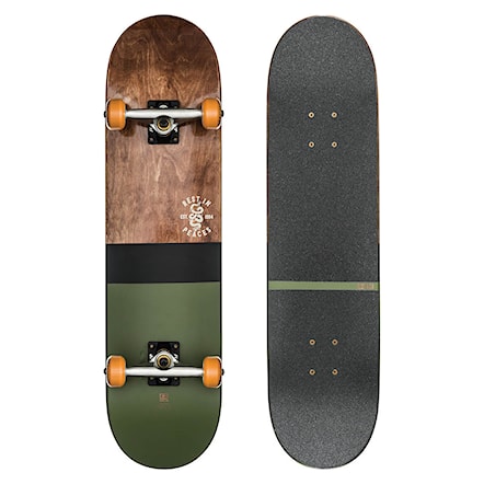 Skateboard Bushings Globe G2 Half Dip 2 dark maple/hunter green 2019 - 1