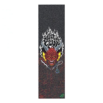 Skateboard grip Santa Cruz Skateboards Stranger Things Hellfire Club 9" 2025 - 1