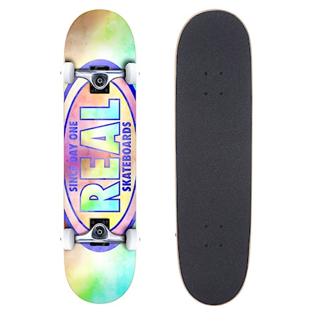 Skateboard Real Oval Tie Dyes 7.3 2020 - 1