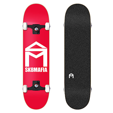 Skateboard bushingy SK8MAFIA House Logo 8.0 red 2017 - 1