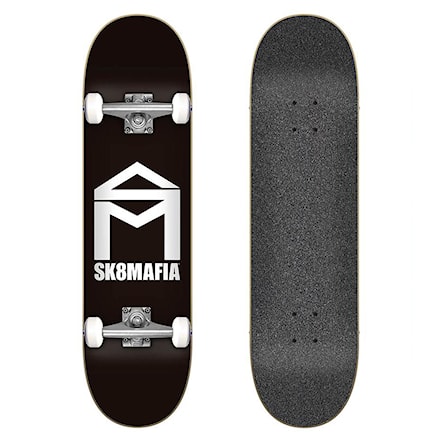 Skateboard SK8MAFIA House Logo Black 7.75 2021 - 1