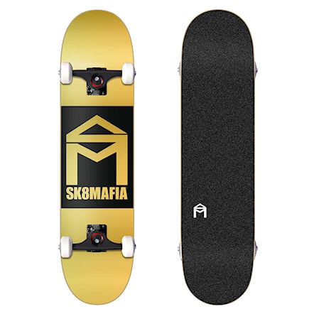 Skateboard bushingy SK8MAFIA House Logo gold double dip 8.0 2018 - 1