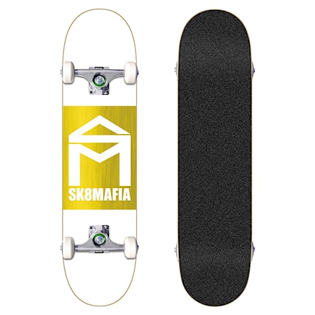 Skateboard bushingy SK8MAFIA House Logo white double dip 7.87 2018 - 1