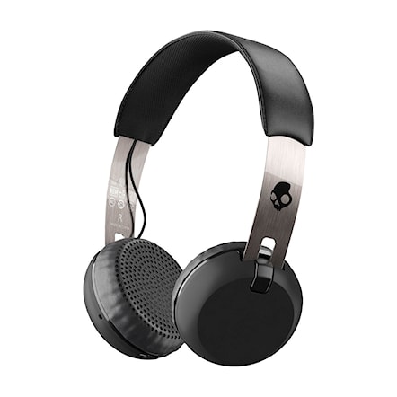 Headphones Skullcandy Grind Wireless black/chrome/black - 1