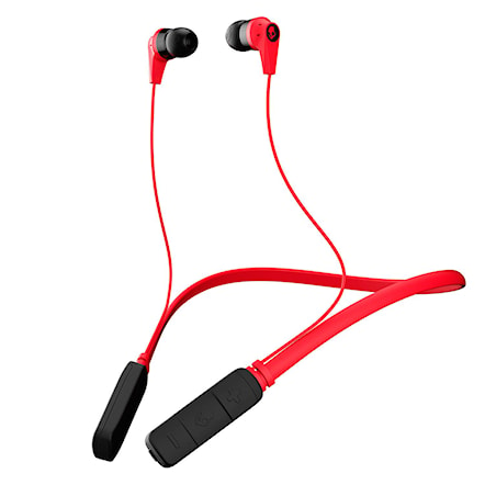 Headphones Skullcandy Ink'd Wireless red/black - 1