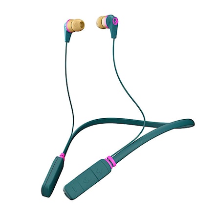 Headphones Skullcandy Inkd Wireless pine/pink/pine - 1