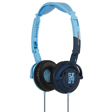 Headphones Skullcandy Lowrider light blue/navy - 1