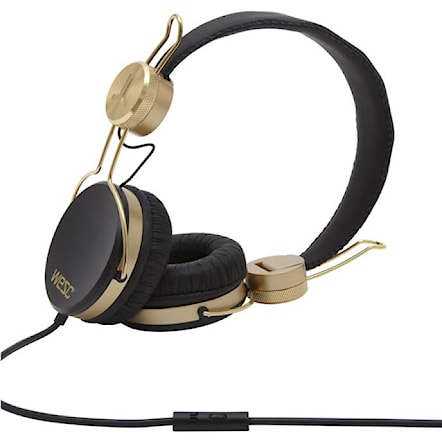 Headphones WeSC Banjar Golden black - 1