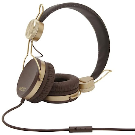 Headphones WeSC Banjar Golden dark chocolate - 1