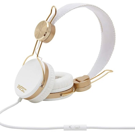 Headphones WeSC Banjar Golden white - 1