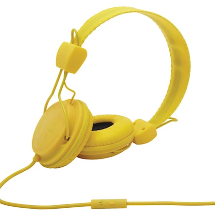 Headphones WeSC Conga dandellion yellow - 1
