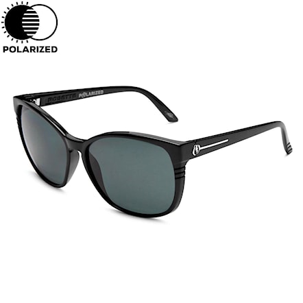 Sunglasses Electric Rosette gloss black | grey polarized 2015 - 1