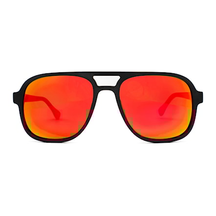 Slnečné okuliare Horsefeathers Corp matt black | mirror red 2025 - 2