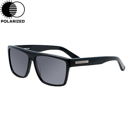 Sunglasses Horsefeathers Elliott gloss black | grey polarized 2019 - 1