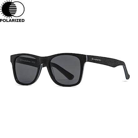 Sunglasses Horsefeathers Foster brushed black | grey 2021 - 1