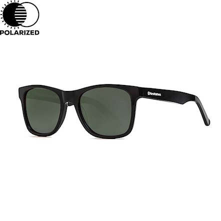 Sunglasses Horsefeathers Foster gloss black | gray green - 1