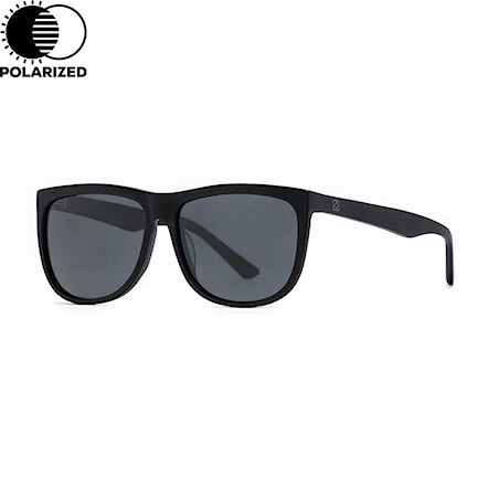 Okulary przeciwsłoneczne Horsefeathers Gabe matt black | grey 2021 - 1