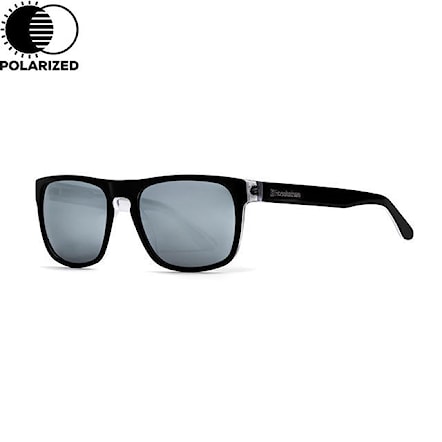 Okulary przeciwsłoneczne Horsefeathers Keaton gloss black | miror white 2020 - 1