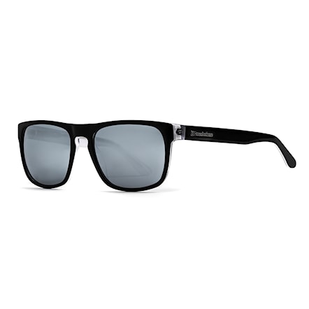 Okulary przeciwsłoneczne Horsefeathers Keaton gloss black | mirror white - 1