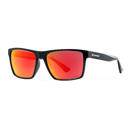 Sunglasses Horsefeathers Merlin gloss black | mirror red - 1
