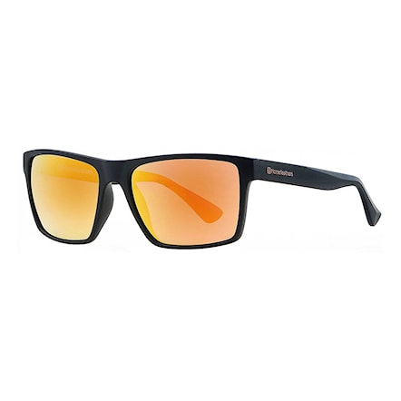 Sunglasses Horsefeathers Merlin matt black | mirror orange - 1
