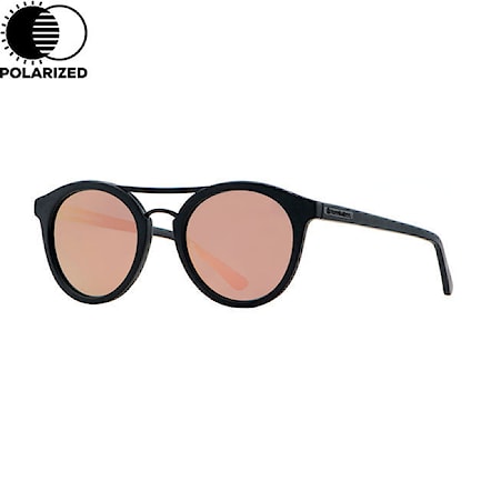 Sunglasses Horsefeathers Nomad matt black | mirror rose 2021 - 1