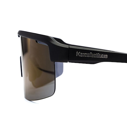 Bike Sunglasses and Goggles Horsefeathers Scorpio matt black | mirror green - 5