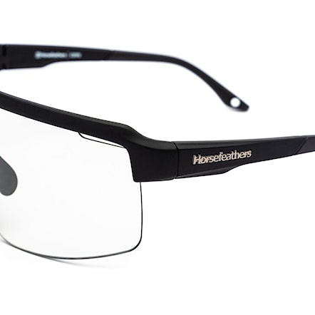 Bike Sunglasses and Goggles Horsefeathers Scorpio Photochromic matt black | clear to gray - 2