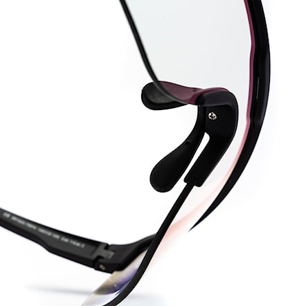Bike okuliare Horsefeathers Scorpio Photochromic matt black | mirror red - 6