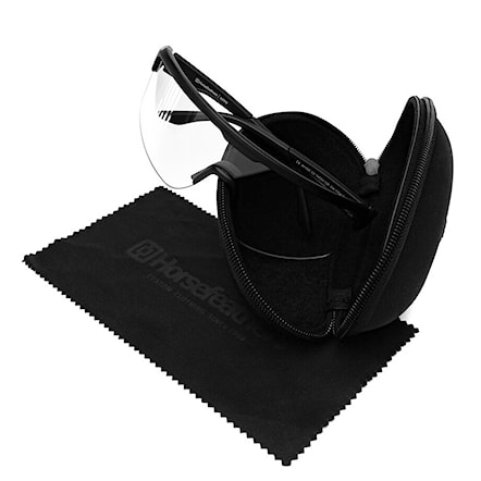 Bike Sunglasses and Goggles Horsefeathers Scorpio Photochromic matt black | clear to gray - 8