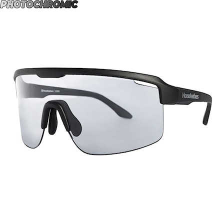 Bike Sunglasses and Goggles Horsefeathers Scorpio Photochromic matt black | clear to gray - 1