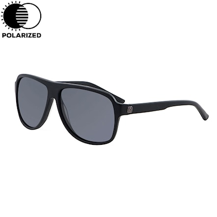 Sunglasses Horsefeathers Trevor matt black | grey polarized 2017 - 1