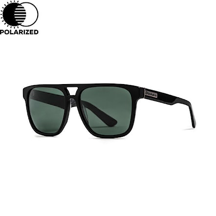 Sunglasses Horsefeathers Trigger matt black | grey green 2020 - 1