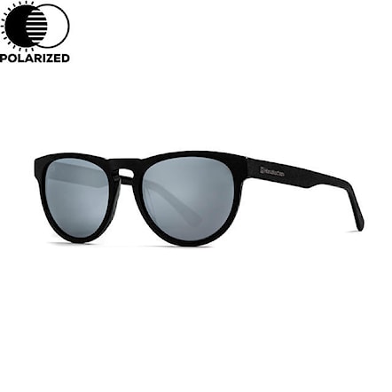 Sunglasses Horsefeathers Ziggy brushed black | mirror white 2020 - 1
