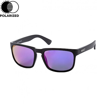 Okulary przeciwsłoneczne Nugget Clone 2 black matt/purple 2020 - 1