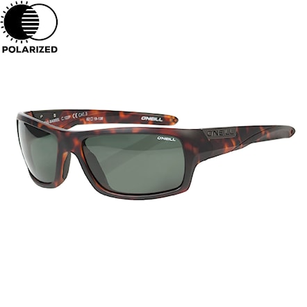 Sunglasses O'Neill Barrel matte brown | green polarized 2018 - 1