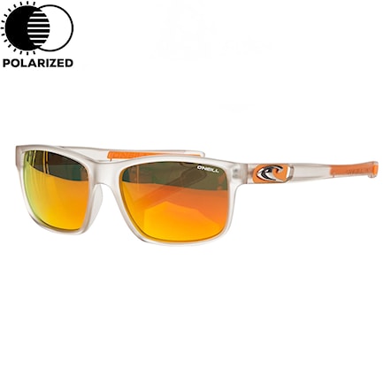Sunglasses O'Neill Convair matte clear | orange polarized 2018 - 1