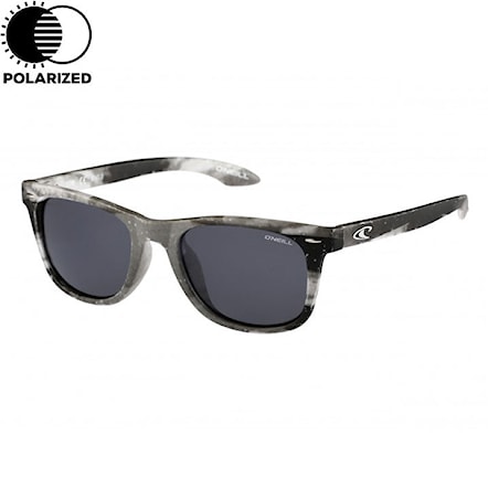 Sunglasses O'Neill Tow matte grey multi | smoke polarized 2019 - 1