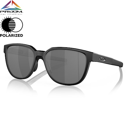 Sunglasses Oakley Actuator matte black | prizm black polarized - 1