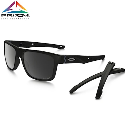 Sunglasses Oakley Crossrange matte black | prizm black polarized 2017 - 1