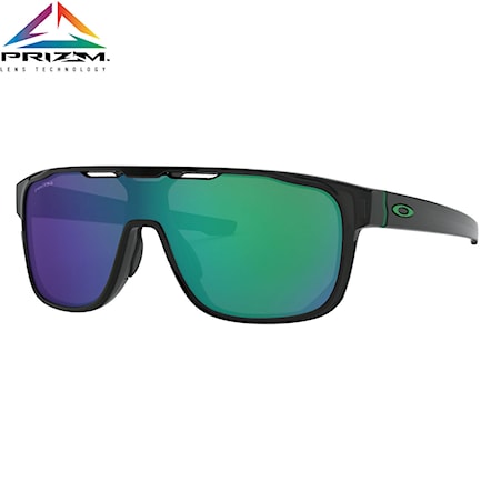 Sunglasses Oakley Crossrange Shield black ink | prizm jade 2020 - 1