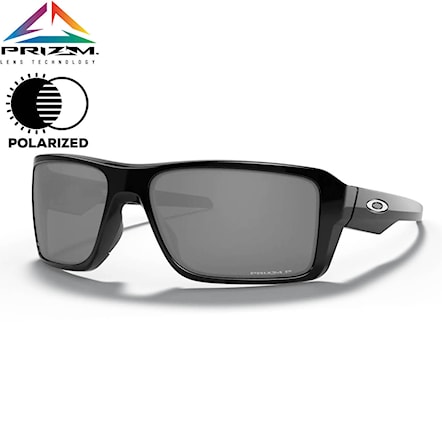 Sunglasses Oakley Double Edge polished black | prizm black polarized 2021 - 1