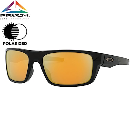 Sunglasses Oakley Drop Point Midnight polished black | prizm 24k polarized 2019 - 1