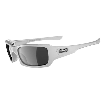 Okulary przeciwsłoneczne Oakley Fives Squared polished white | black iridium lens - 1