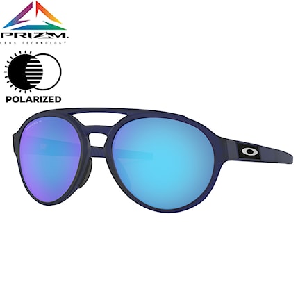 Sunglasses Oakley Forager matte translucent blue | prizm sapphire polarized 2020 - 1