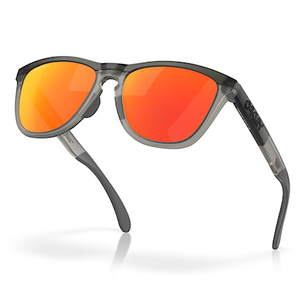 Sunglasses Oakley Frogskins Range matte grey smoke/grey ink | prizm ruby - 2